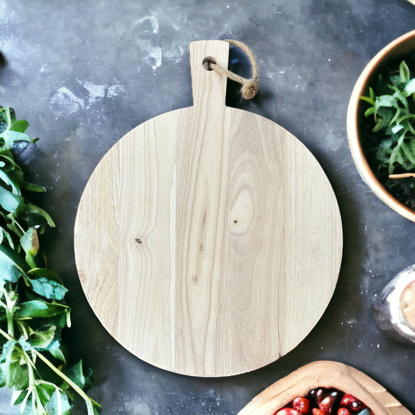 18" x 14" Round Charcuterie