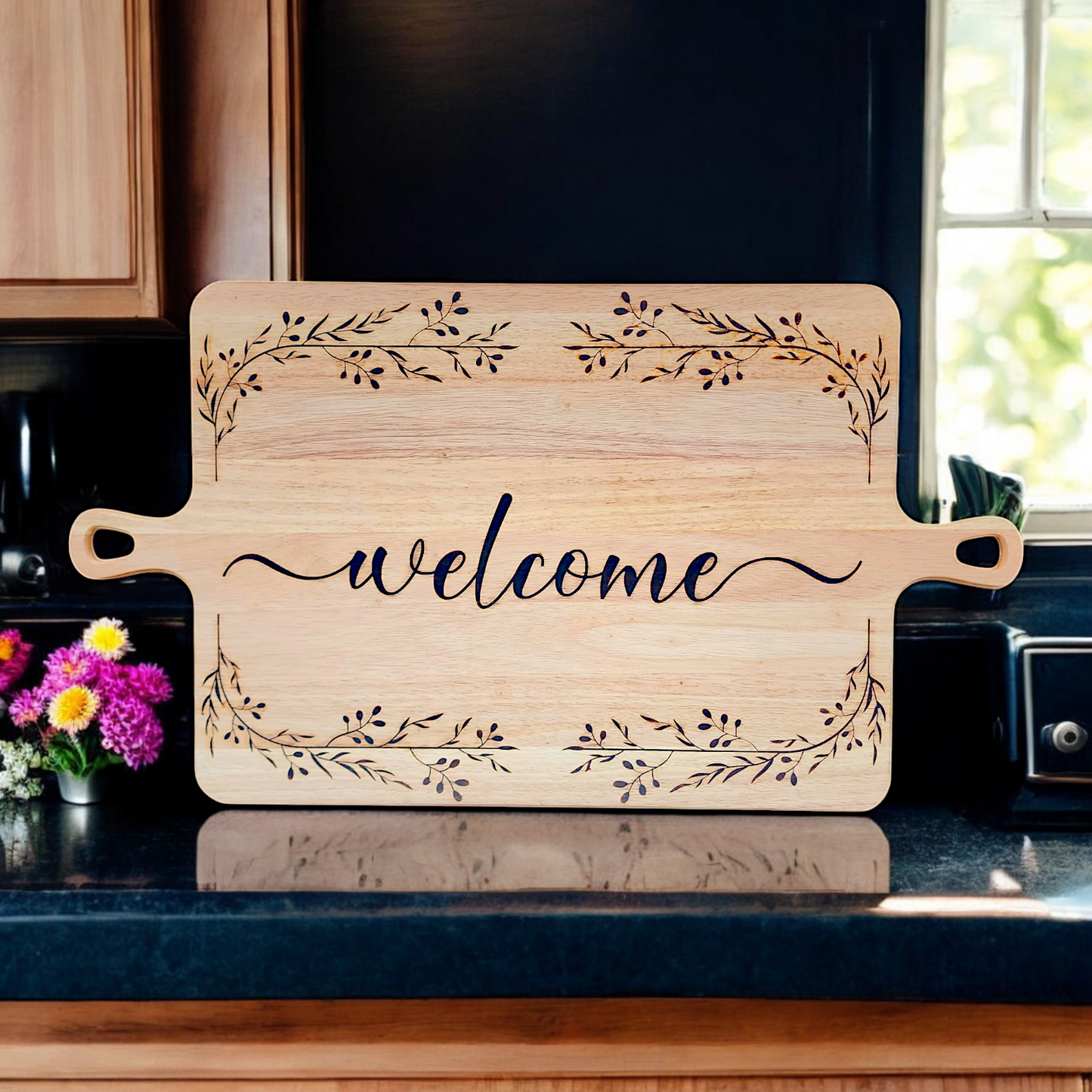 27" x 15" Welcome Serving Board