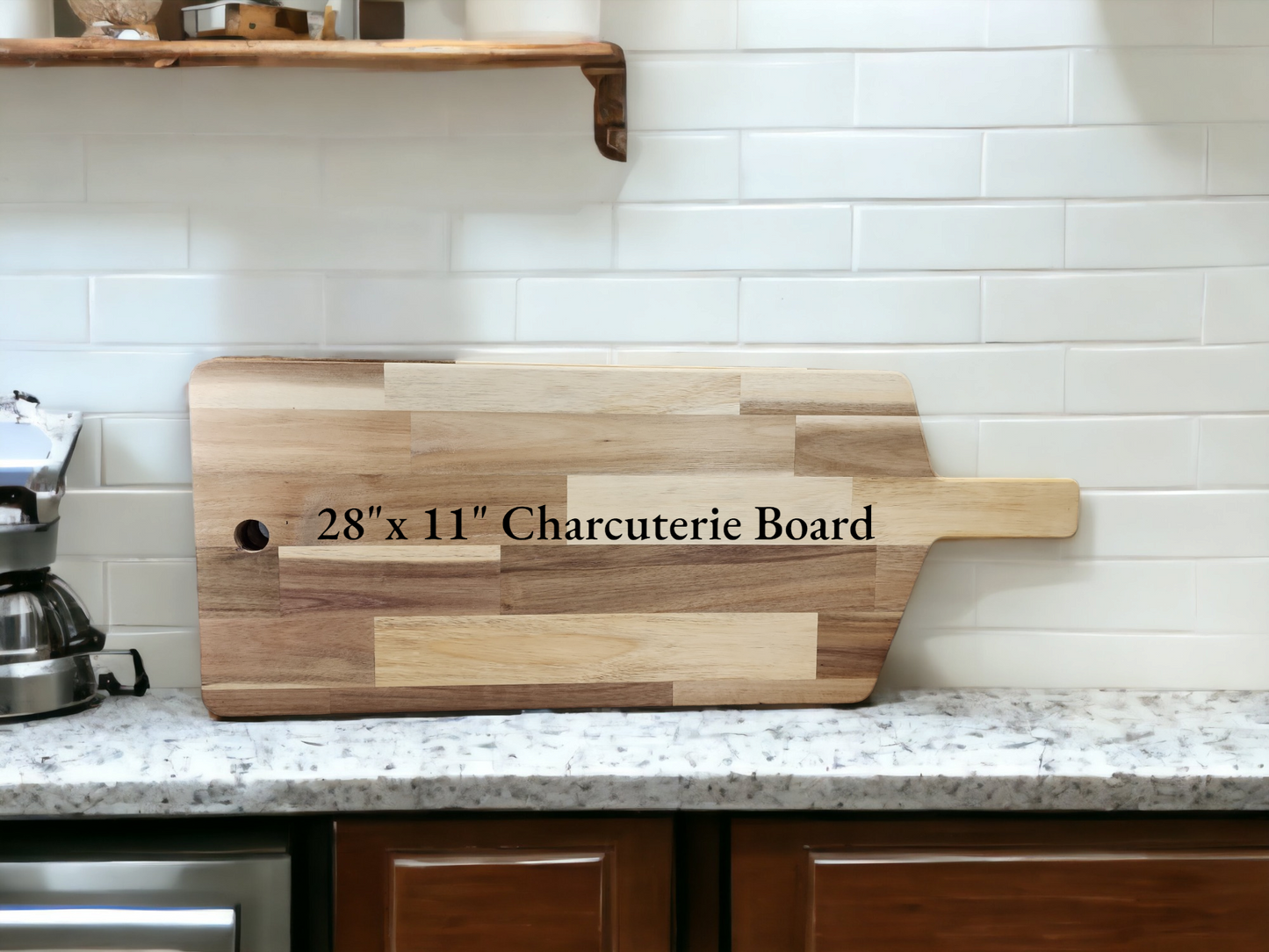 28" x 11" Charcuterie Board