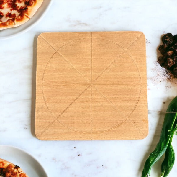 14" x 14" Pizza Cutting Board